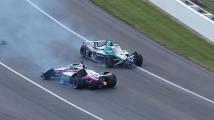 Blomqvist collects Ericsson at Indy 500 start
