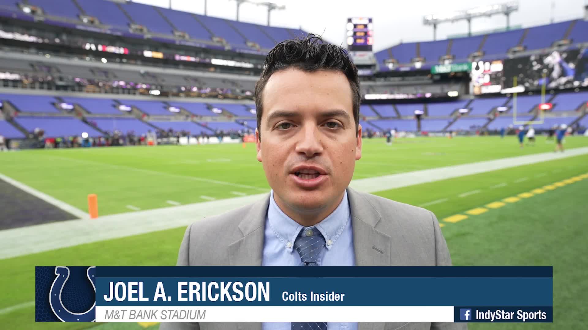 Insider: Joel A. Erickson previews Indianapolis Colts at Baltimore