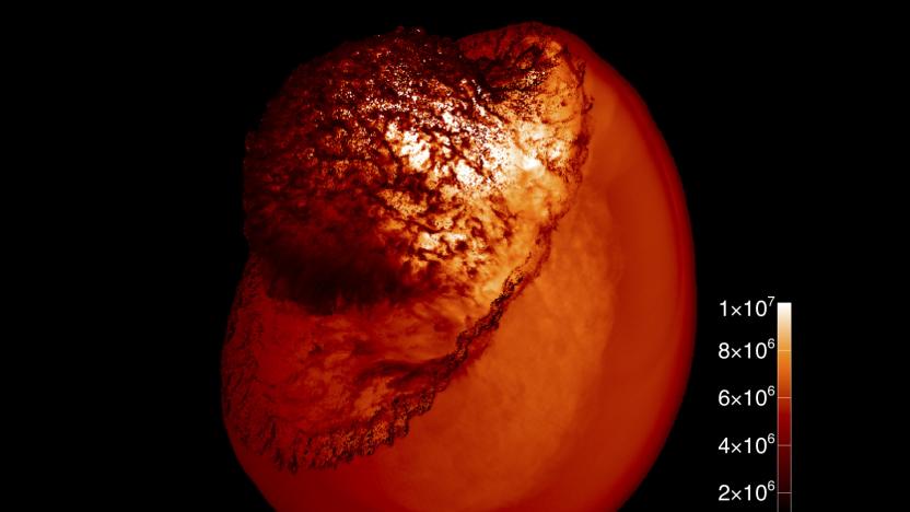 Mapping the Jellyfish Nebula's supernova remnant