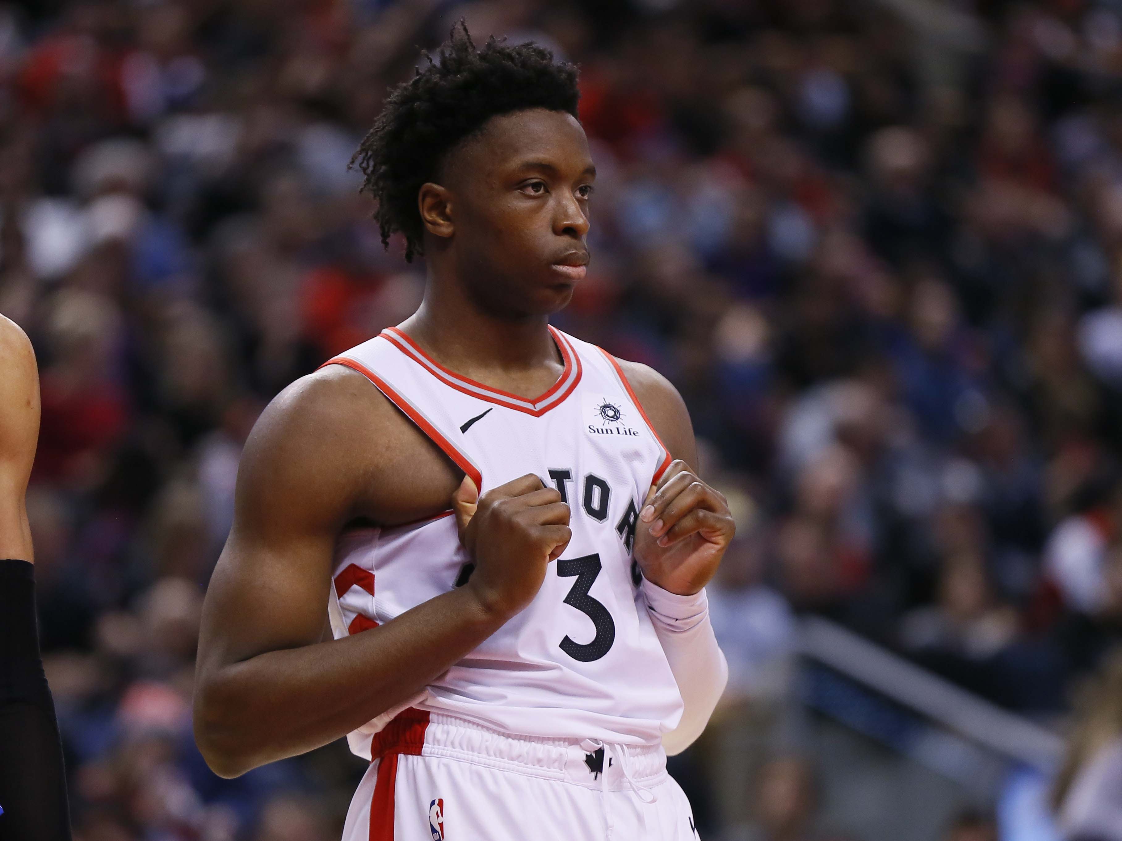 Raptors' OG Anunoby recalls watching playoff games from hospital [Video]