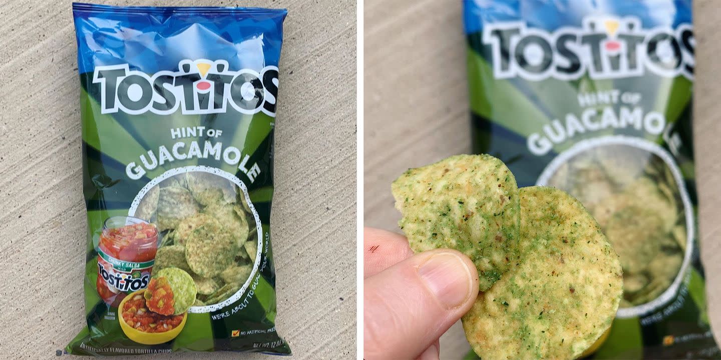 Tostitos Has New GuacamoleFlavored Chips, So Each Bite Packs an