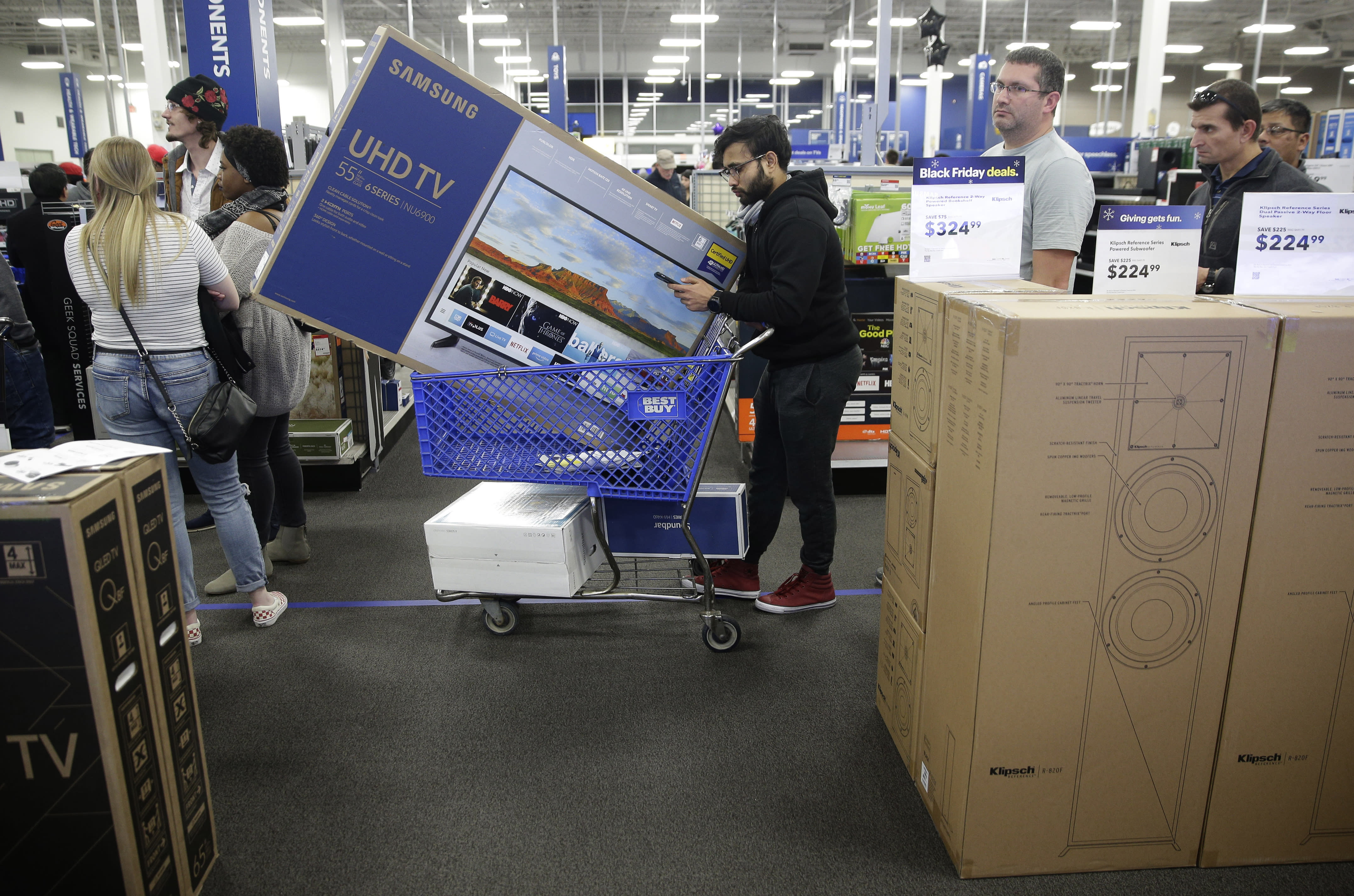 A very merry Christmas at Best Buy with sales booming