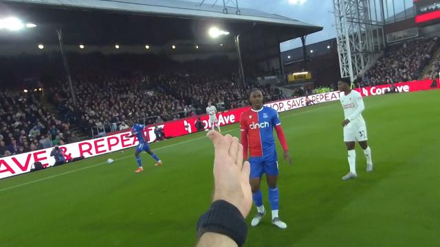 Ref Cam, Crystal Palace v. Man Utd: Penalty shout