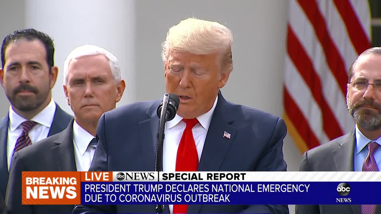 national emergency declared by past presidents