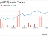 Senior Vice President Geurt Schoonman Sells 13,921 Shares of Hess Corp (HES)