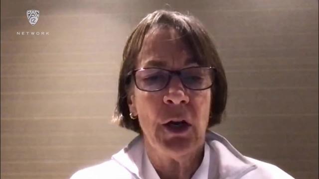 Stanford's Tara VanDerveer breaks down UConn matchup & her 3-point donation challenge for Ukraine