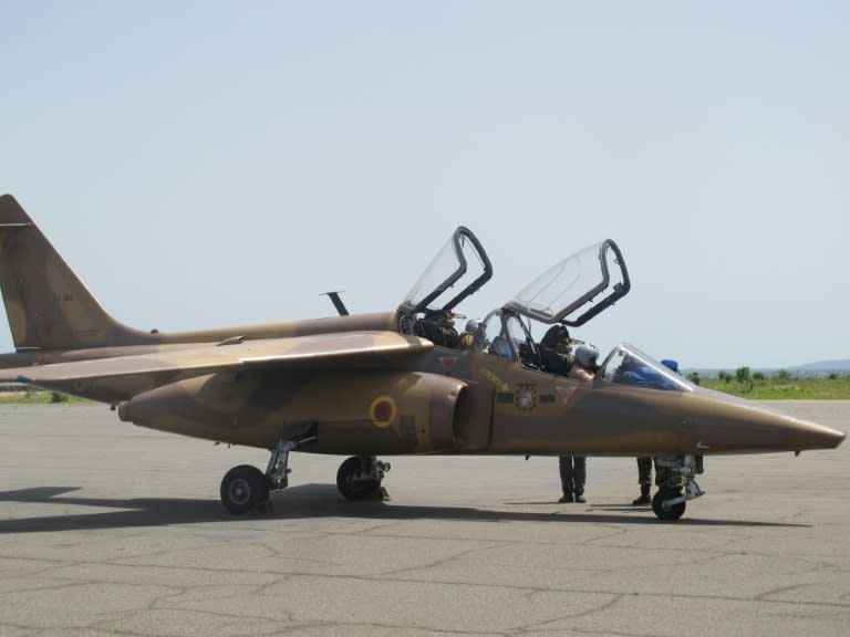 Nigerian fighter jet shot down by criminals, pilot survives