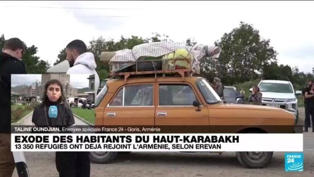 Exode des habitants du Haut-Karakakh : plus de 13 000 réfugiés