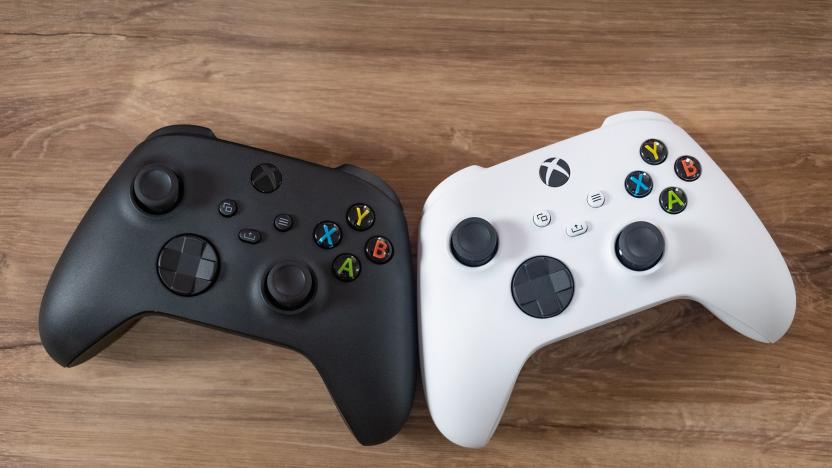 Xbox Series X and S game controllers