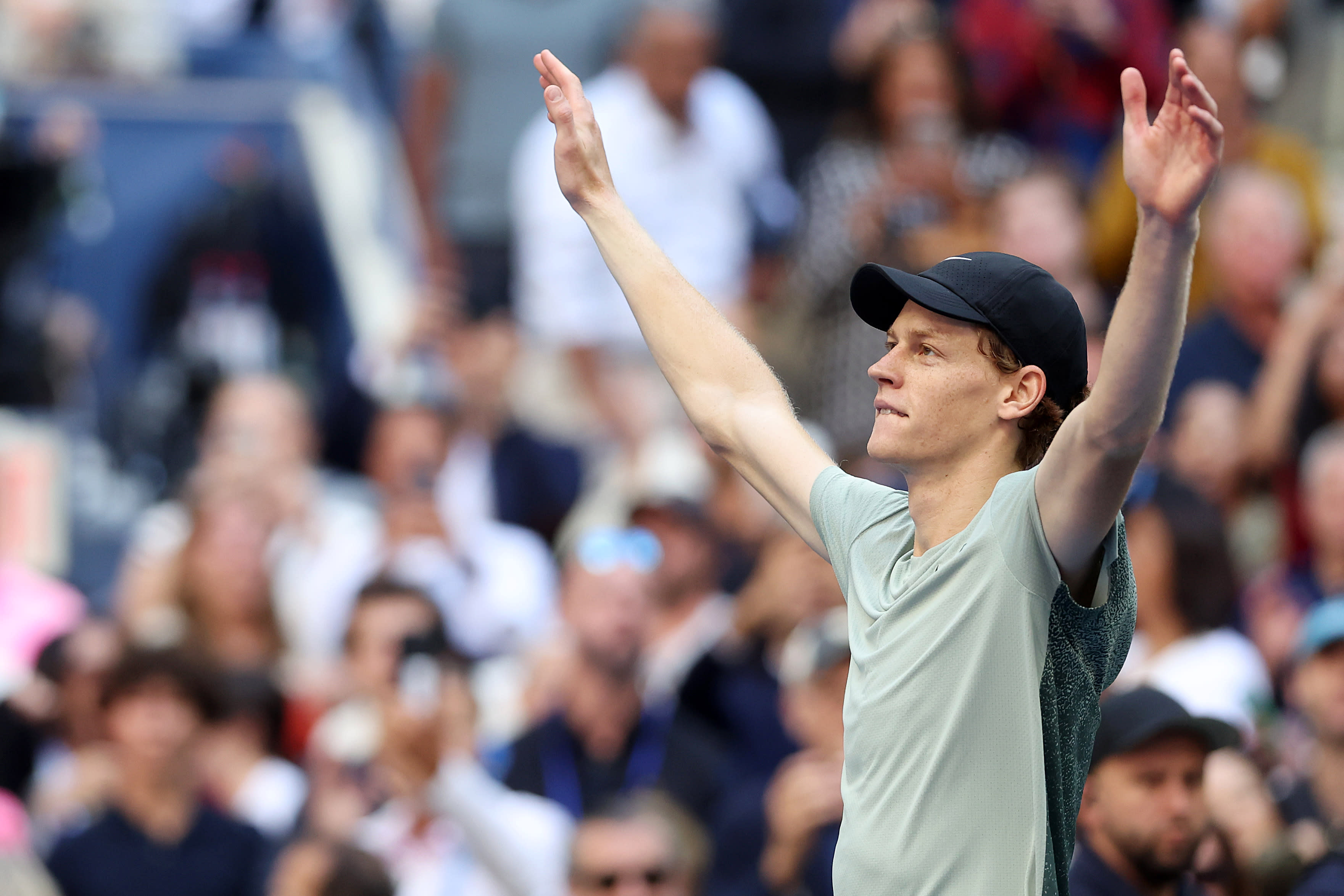 Jannik Sinner holds off Taylor Fritz to win US Open