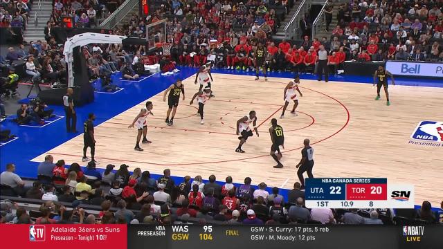 OG Anunoby with a block vs the Utah Jazz