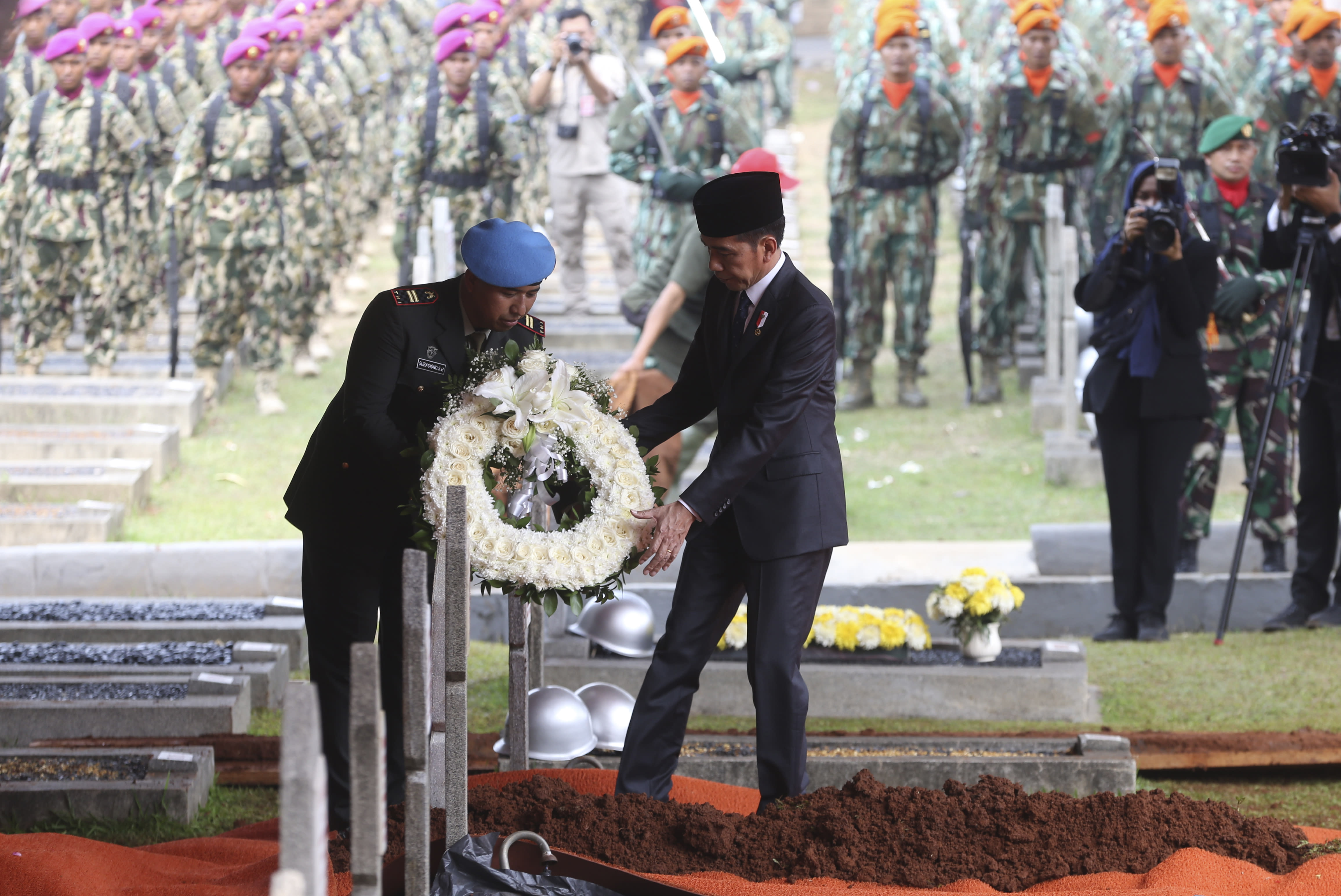 Indonesians bury former president Habibie at state funeral