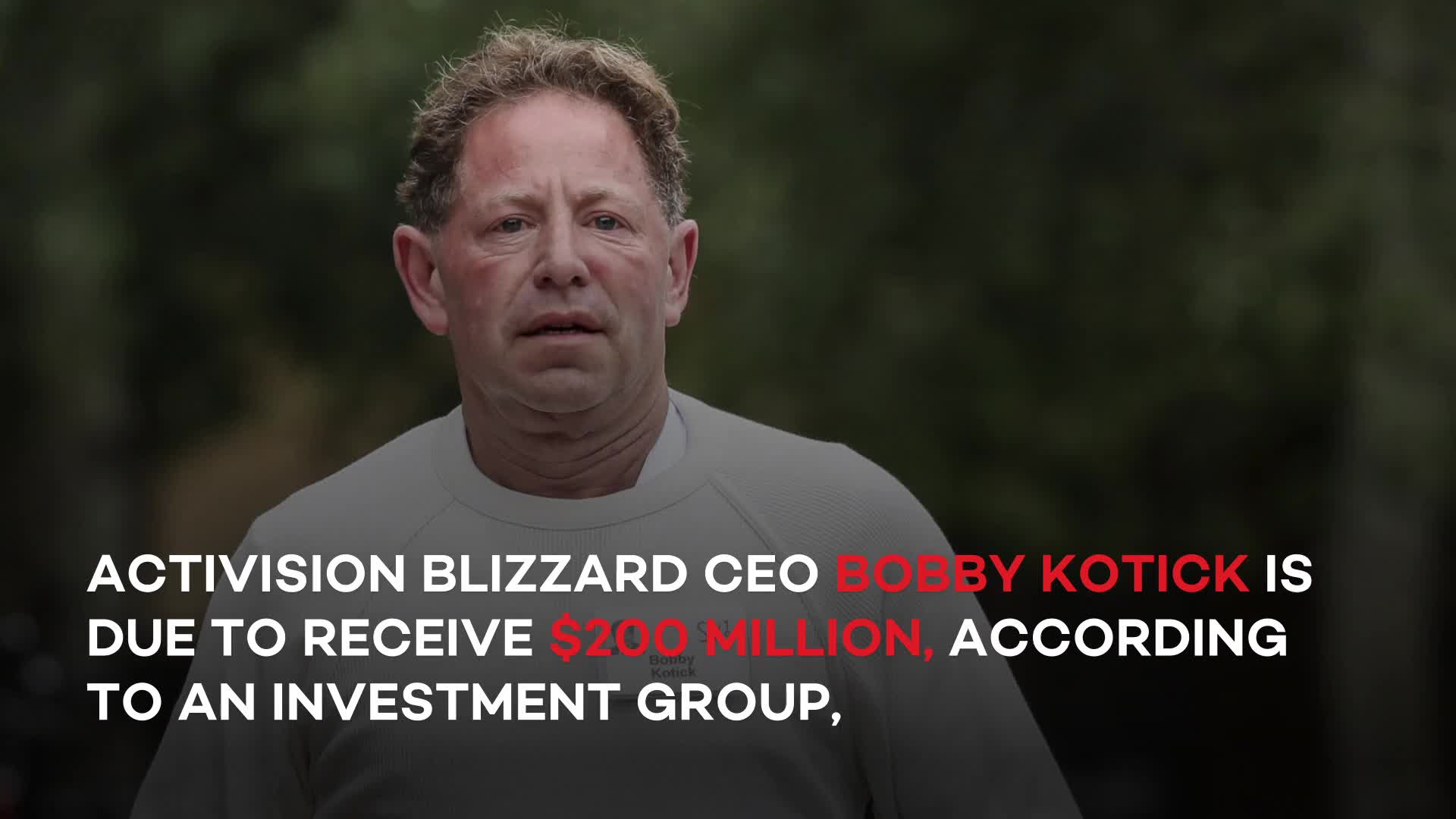 Activision Blizzard's (ATVI) Board is Full of CEO Bobby Kotick's Friends -  Bloomberg