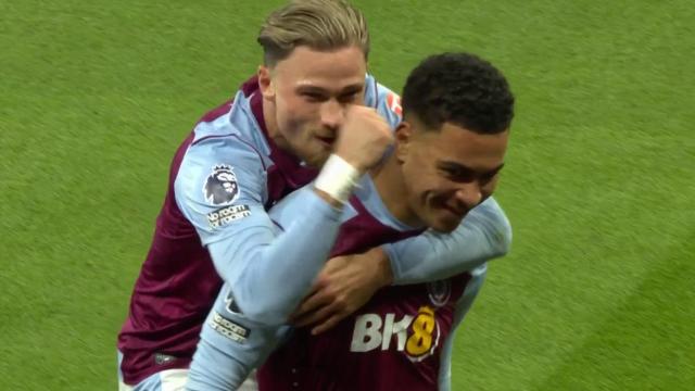 Rogers guides Aston Villa to 2-0 lead over Chelsea