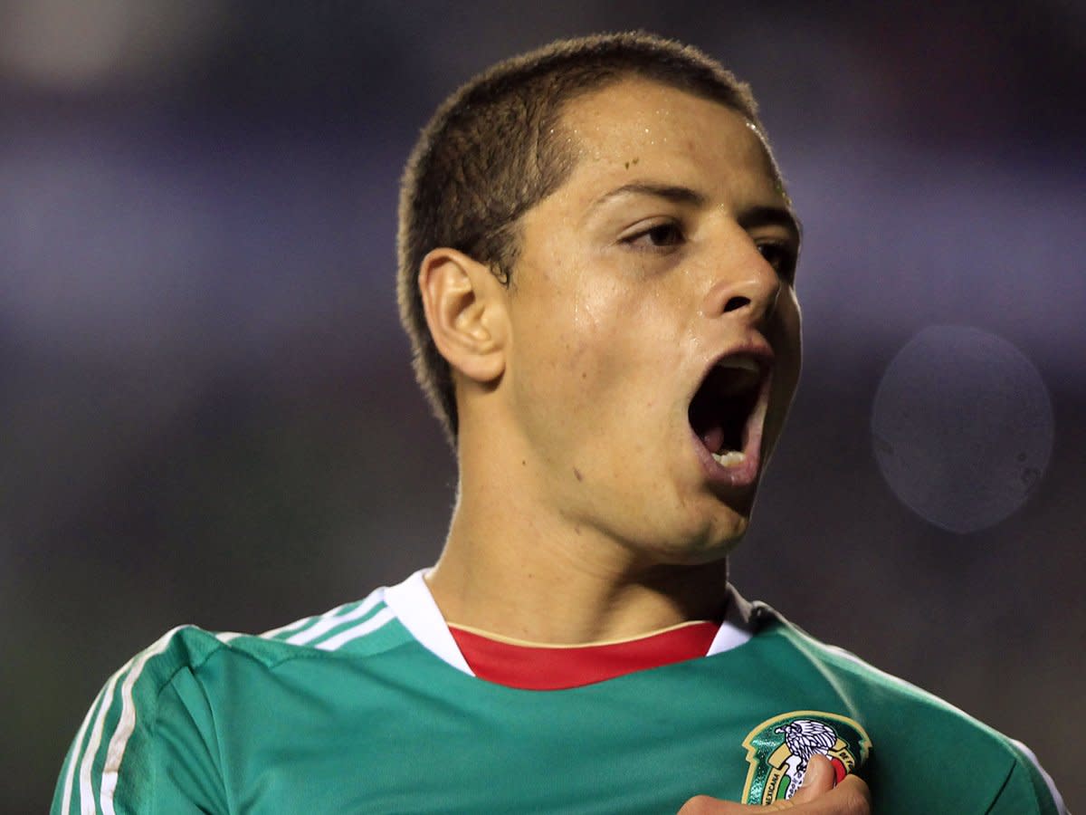 Javier Hernández iconic Mexico kit