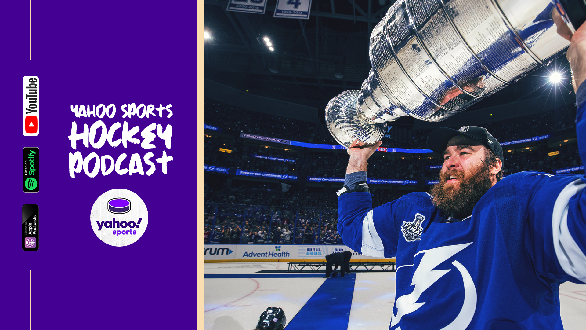 Lightning's Pat Maroon has real story on how Stanley Cup got dented