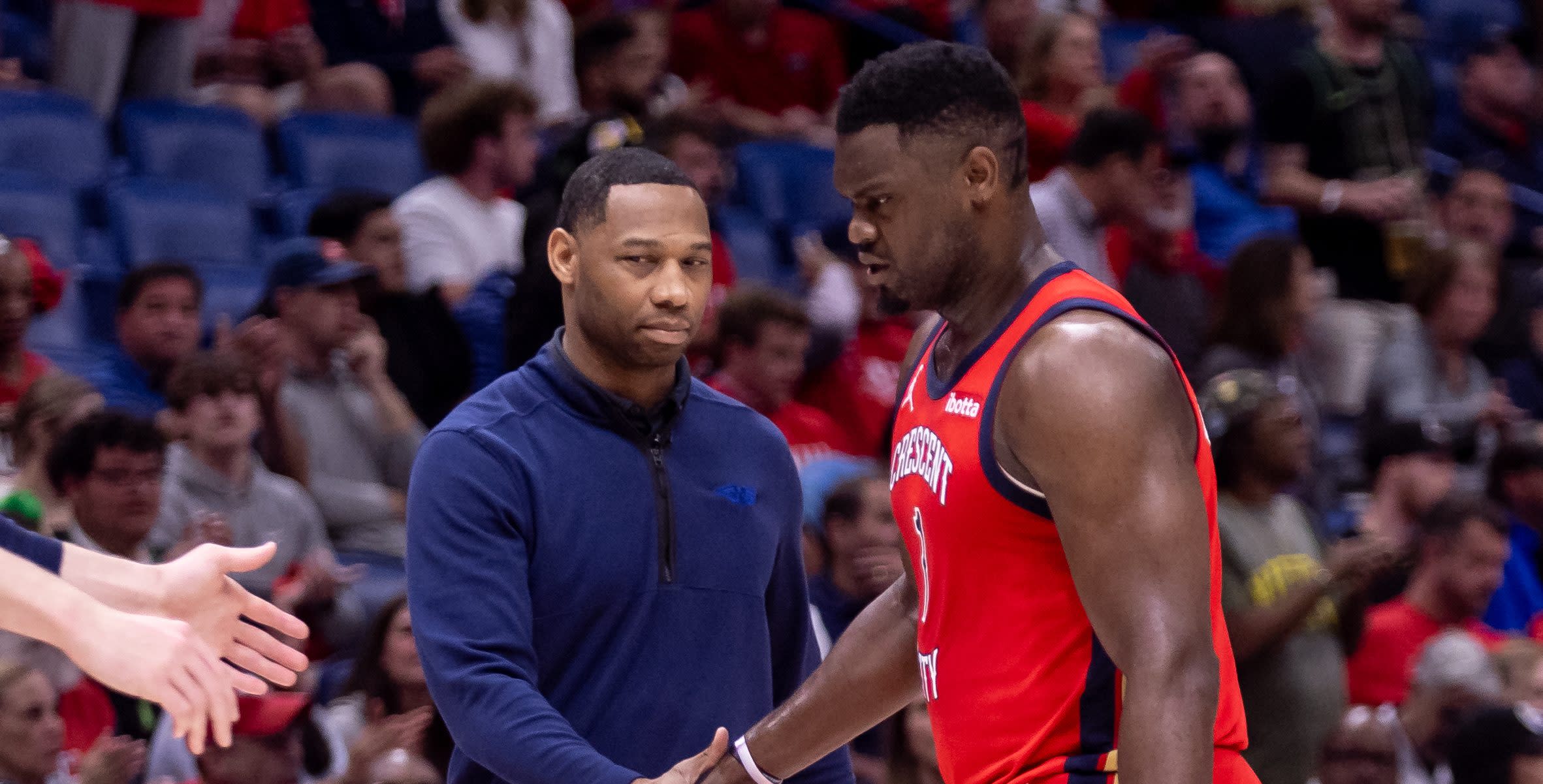 Report: Zion suffers hamstring injury ahead of Kings-Pels play-in game