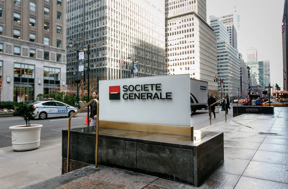 112 Million French Banking Giant Societe Generale Issues Massive Euro