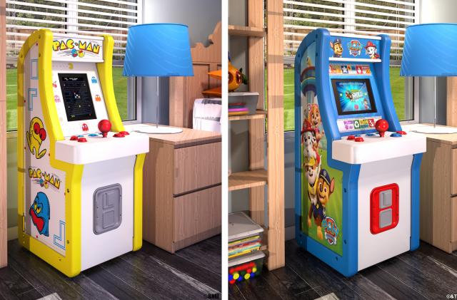 Arcade1Up Jr. Pac-Man and PAW Patrol arcade machines