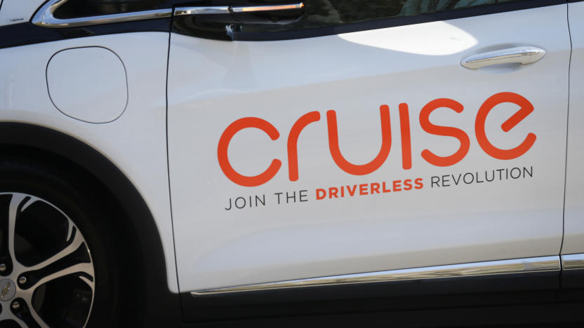 A self-driving GM Bolt EV is seen during a media event where Cruise, GM's autonomous car unit, showed off its self-driving cars in San Francisco, California, U.S. November 28, 2017. REUTERS/Elijah Nouvelage