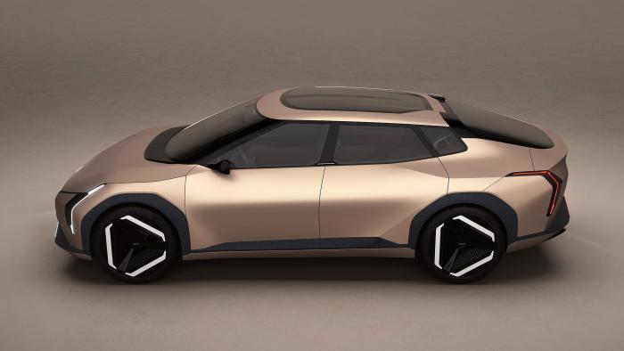 Kia's latest EV concepts emphasize 'cabin ambience,' geometric shapes