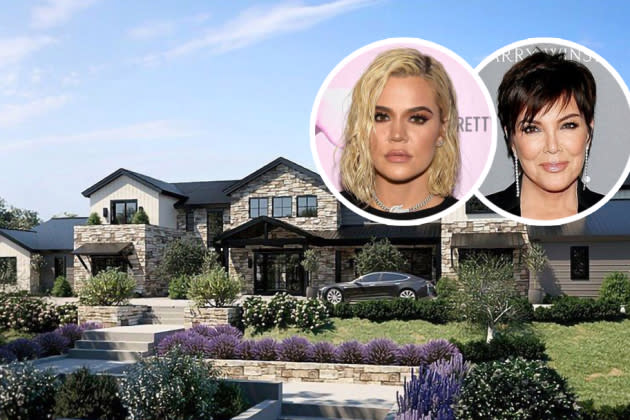 Khloe Kardashian Kris Jenner Buy Side By Side Hidden Hills Mansions