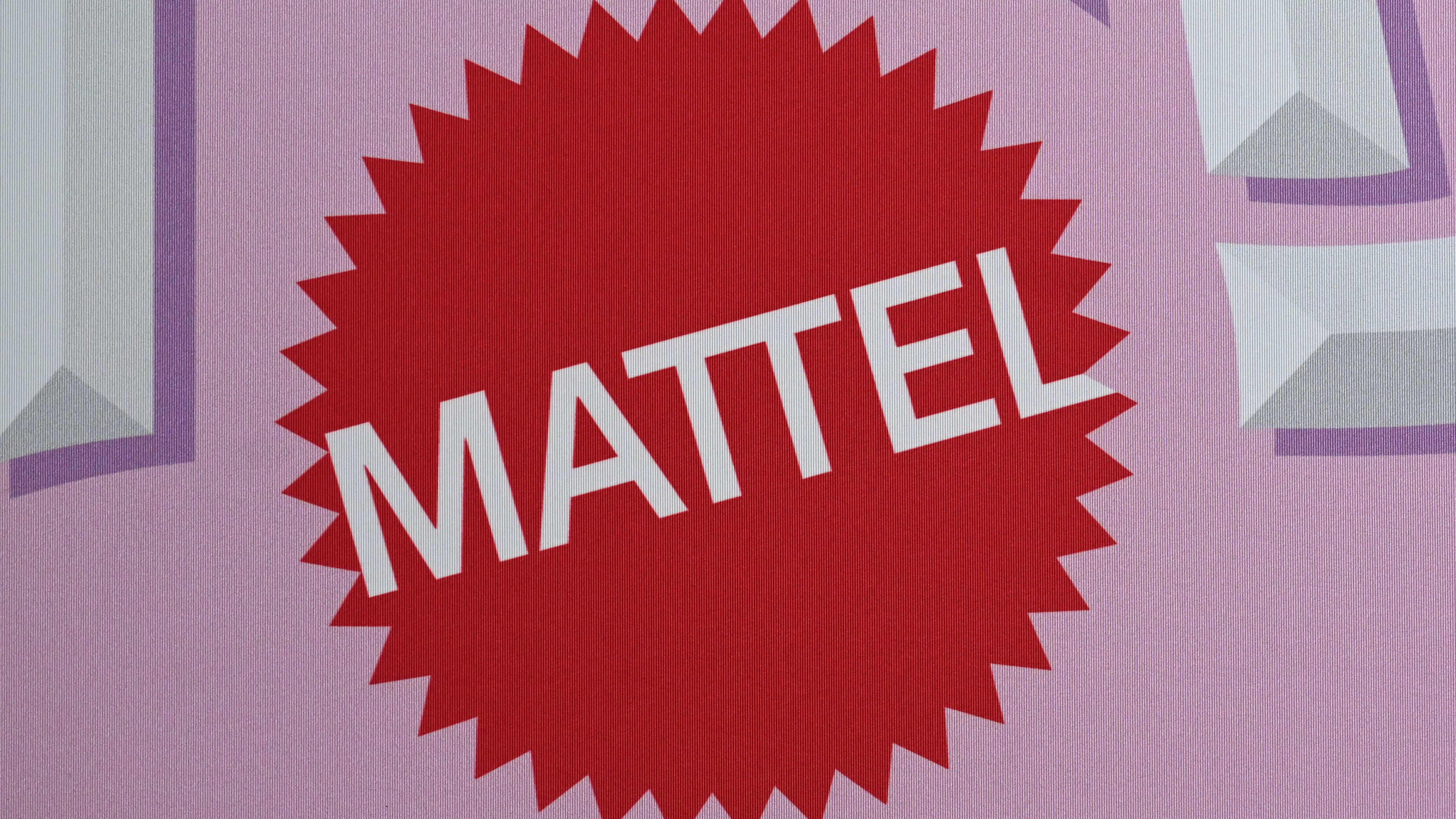 pink mattel logo