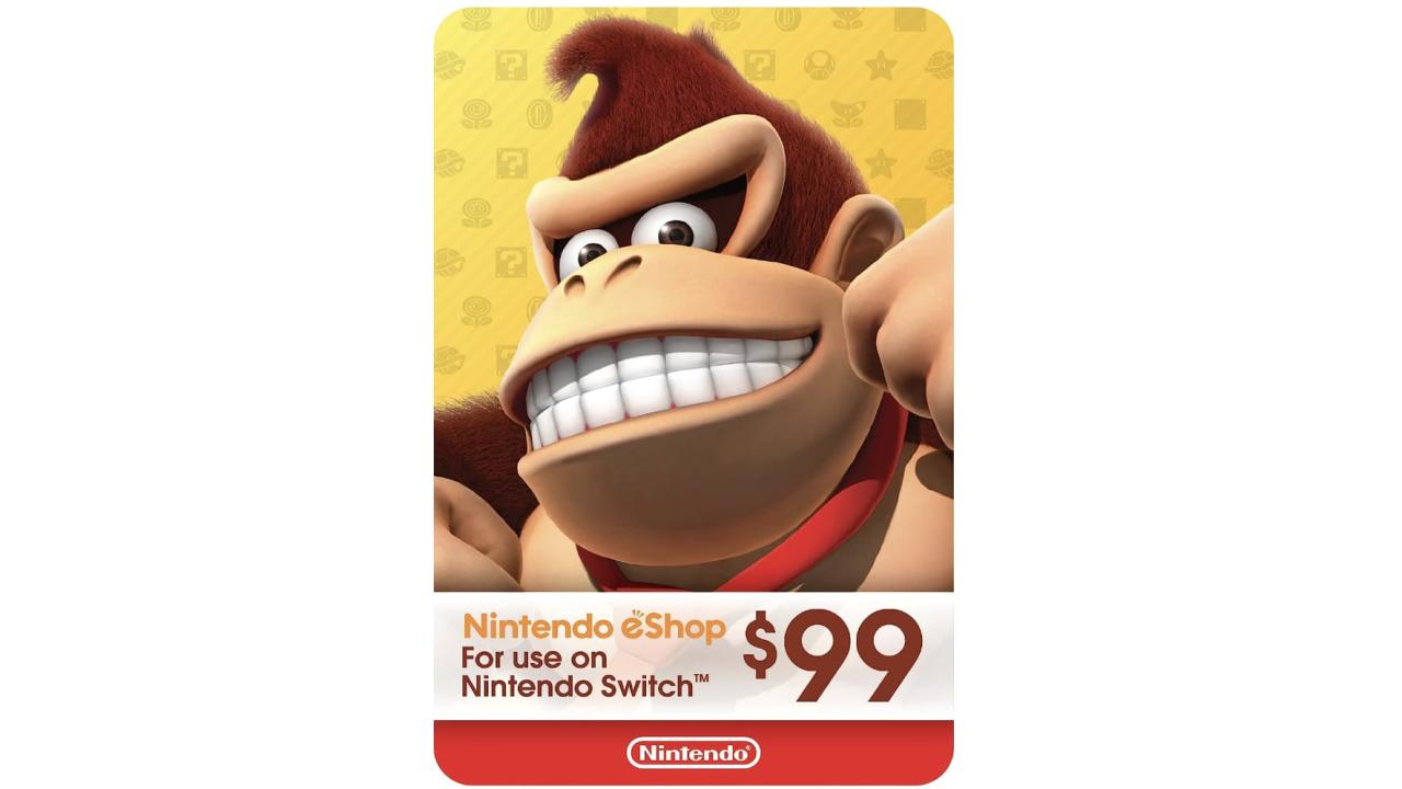 Nintendo eShop gift cards are 10 percent off for Cyber Monday