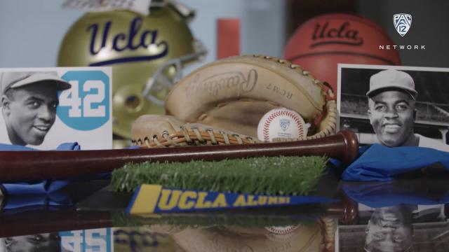 Jackie Robinson made history as UCLA's first four-sport athlete before breaking MLB color barrier