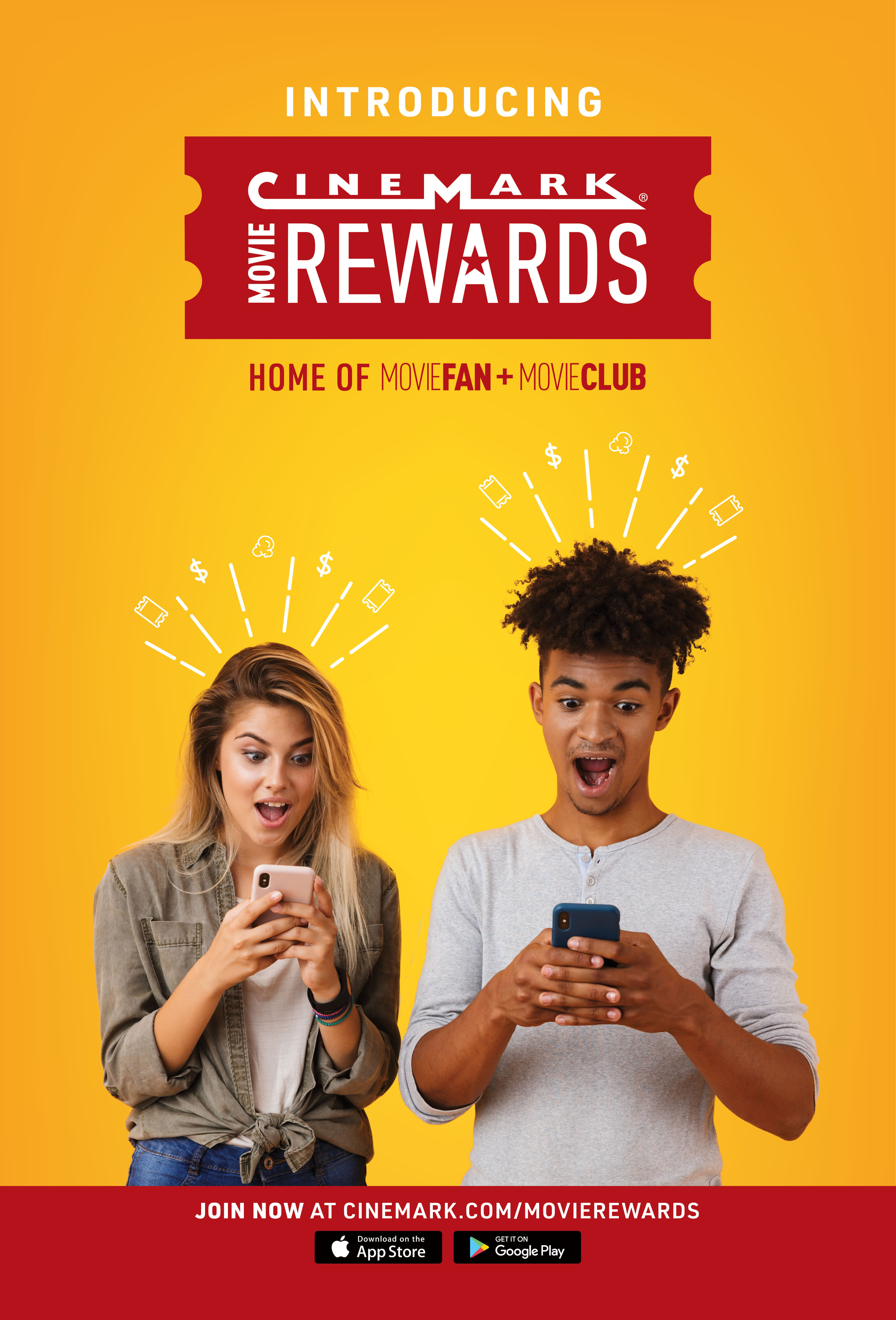 Cinemark Enhances Loyalty Program With Cinemark Movie Rewards