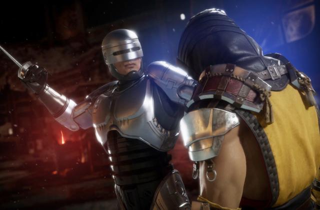 RoboCop in 'Mortal Kombat 11'