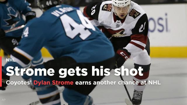 Coyotes’ Dylan Strome earns another NHL chance after AHL scoring tear