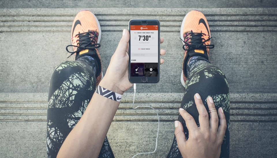 Nike+ Running app soundtracks your 