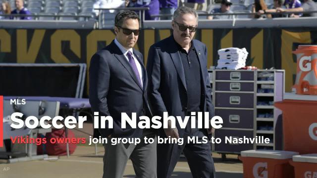 Vikings owners join group trying to bring MLS to Nashville
