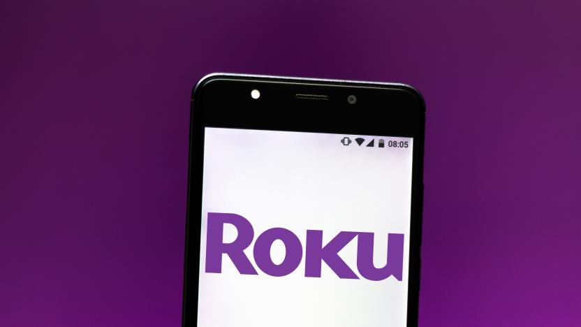 BRAZIL - 2019/09/11: In this photo illustration the Roku Streaming Player logo is seen displayed on a smartphone. (Photo Illustration by Rafael Henrique/SOPA Images/LightRocket via Getty Images)