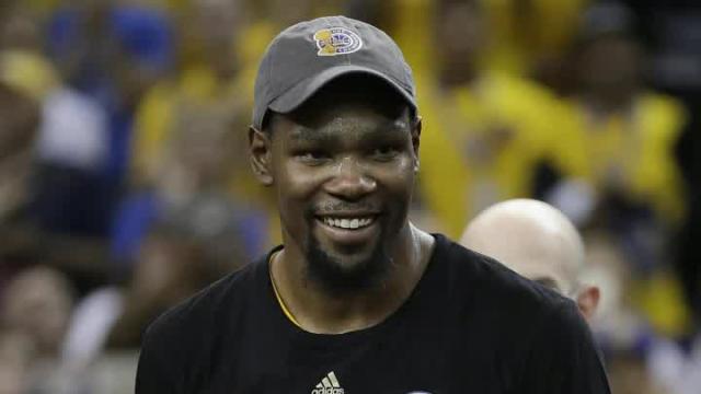 Powered by Kevin Durant, Warriors roll to second NBA title in three years