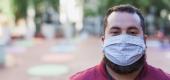 Man wearing mask. (Getty Images)