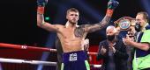 Joe Smith Jr before his fight against Maxim Vlasov for the WBO light heavyweight title inTulsa, Okla.. (Top Rank Inc via Getty Images)