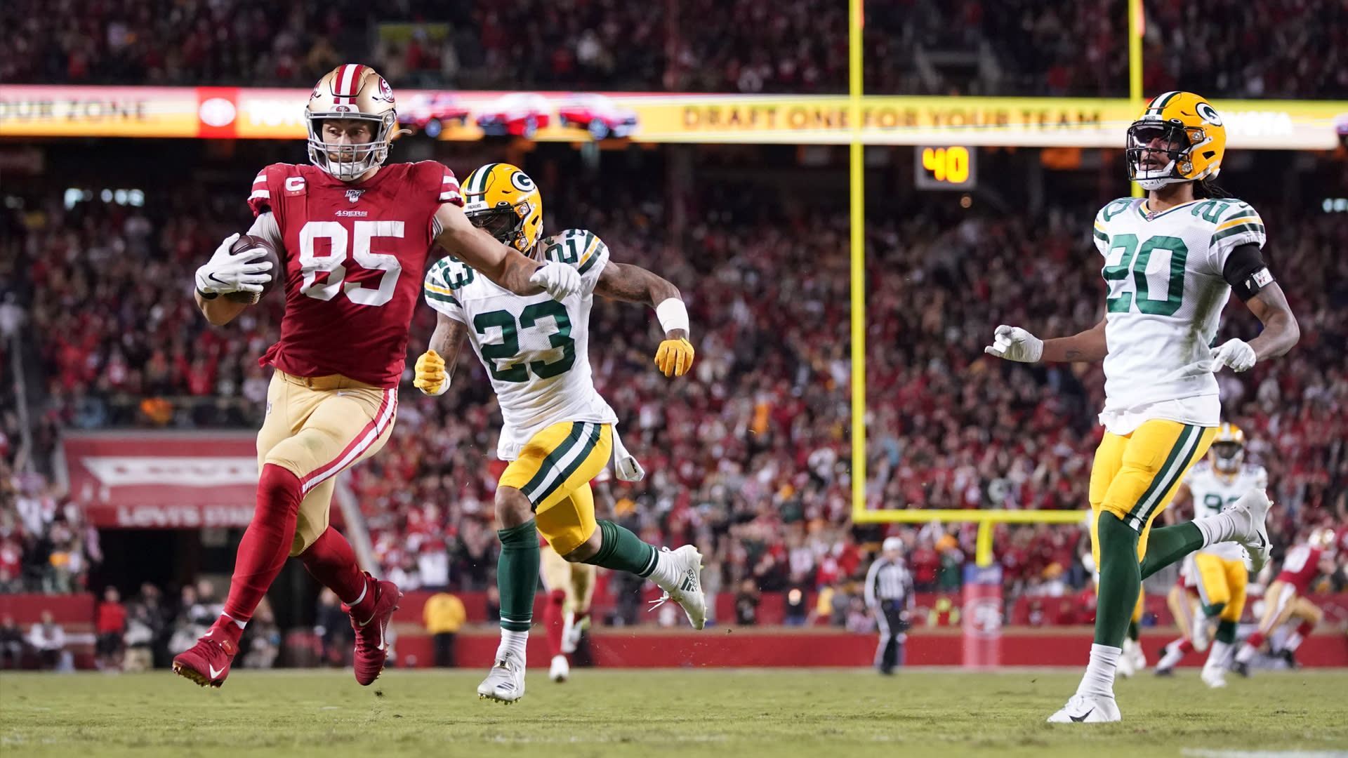 49ers vs. Packers NFL odds: NFC Championship Game betting line, spread.