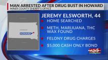 Man arrested after drug bust