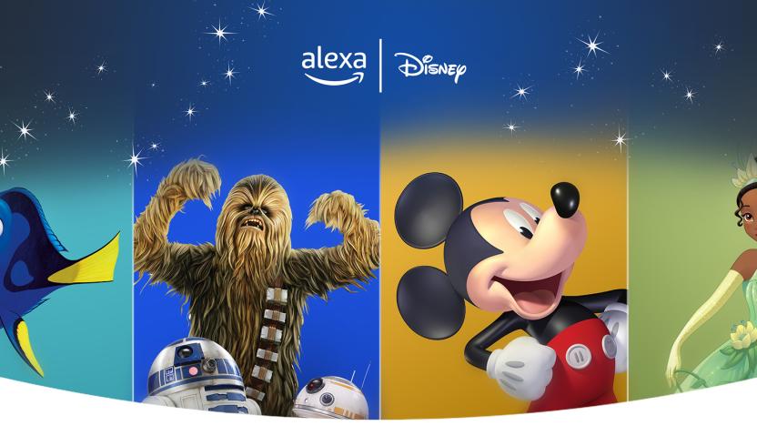 Amazon and Disney 'Hey, Disney' voice assistant