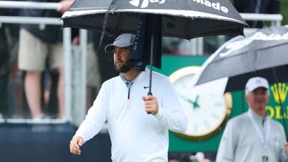 Yahoo Sports - Scottie Scheffler's Friday morning at the PGA Championship was a