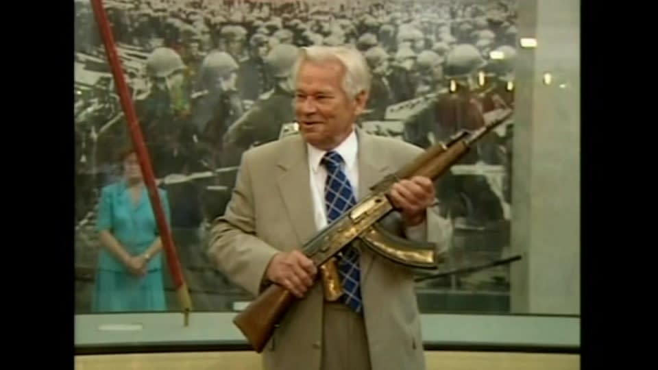 Mikhail Kalashnikov, designer of AK-47, 1919-2013