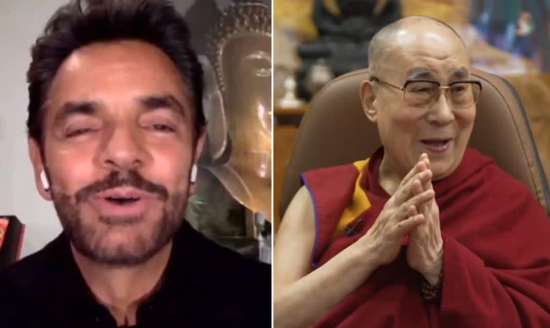 Eugenio Derbez Entrevista Al Dalai Lama