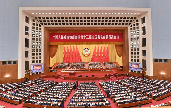 CHINA-BEIJING-CPPCC-ANNUAL SESSION-SECOND PLENARY MEETING (CN)