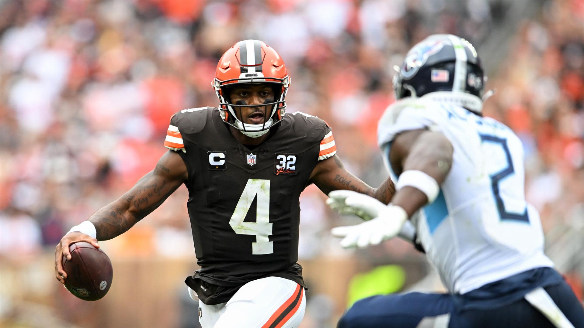 The infamous Cleveland Browns QB jersey is no more — retired after