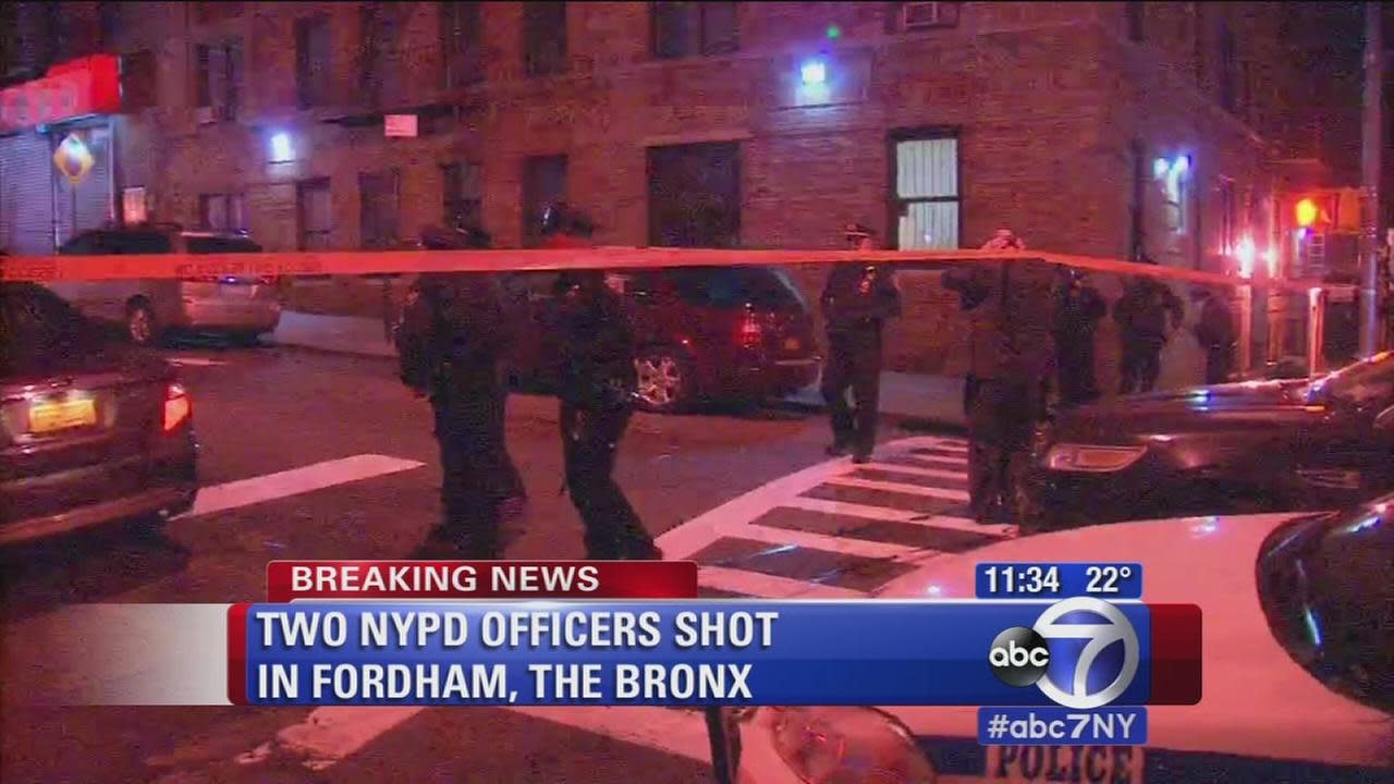 Nypd 2 Police Officers Shot In The Bronx 