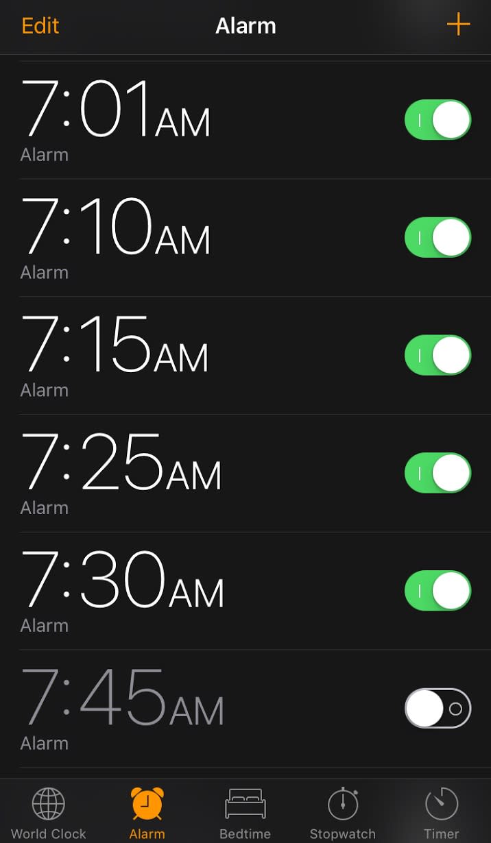 How to clear all your iPhone alarms at one time