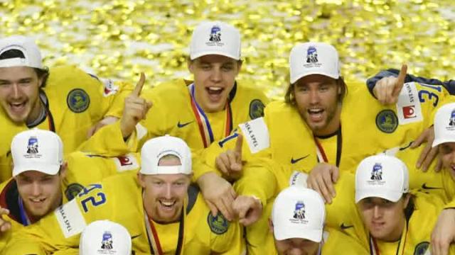 Sweden beats Canada on penalties to win ice hockey worlds