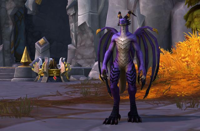 Character creator in 'World of Warcraft: Dragonflight'